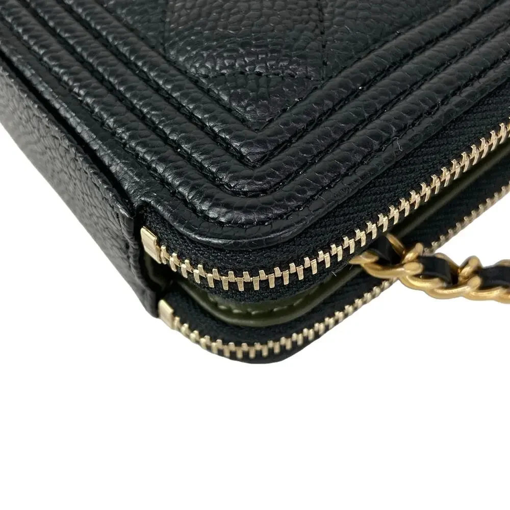 Chanel Boy Chanel / Matelasse Other Style Wallet A84069